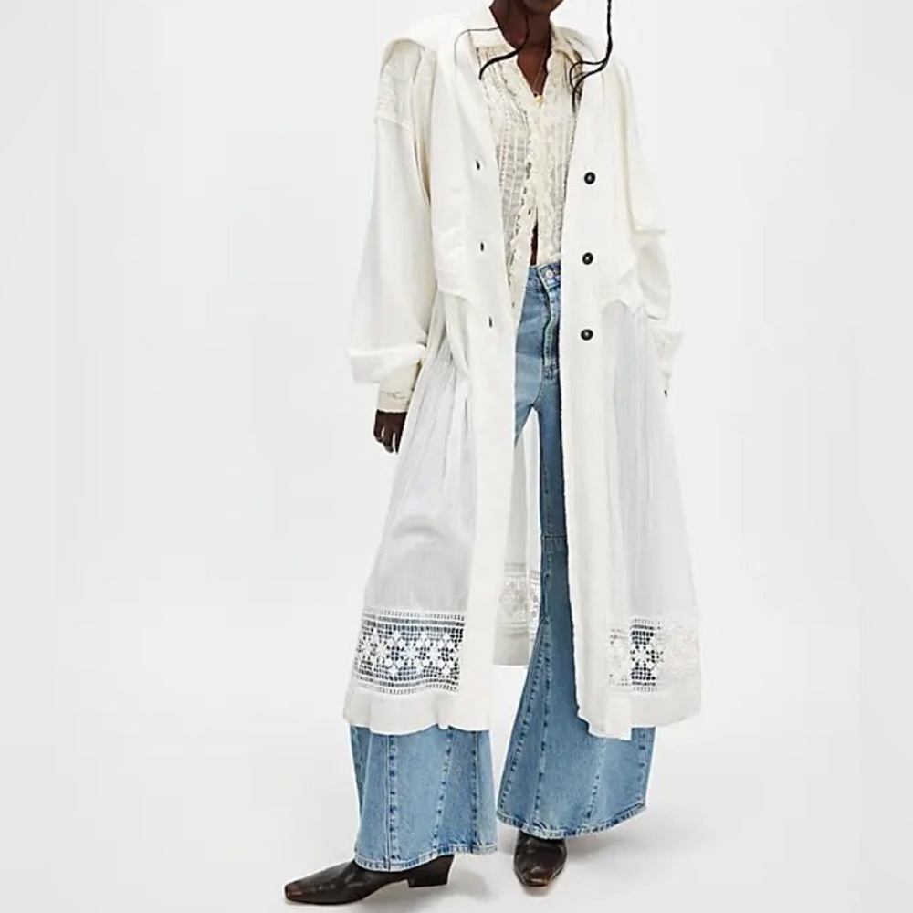 Free People • Float On Duster Hooded Cardigan